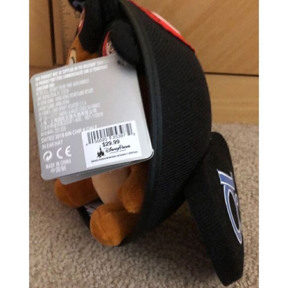 NEW Disney 2018 Chip and Dale Chipmunks Cute Ear Hat Plushies NWT ASAP Shipping - Picture 12 of 12